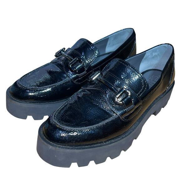 Loafers Platform Lug Sole Chunky Franco Sarto - Picture 6 of 9